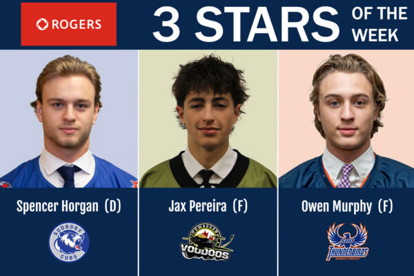 NOJHL names its final Rogers 3 Stars of the Week of the regular season